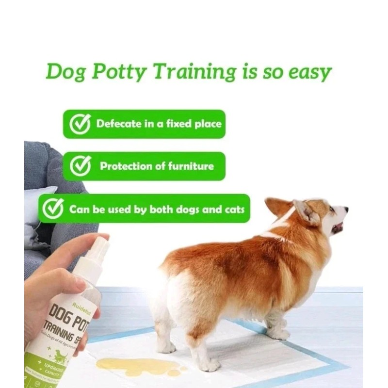 Ruidehut™Dog Potty Training Spray & NO-GO Area Spray 8oz Ea.,