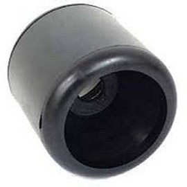 Tie Down 4-Inch Black Rubber Wobble Roller – 3/4” Shaft | Boat Trailer Guide Roller Replacement | All-Rubber, Durable, Hull-Friendly Fit | Fits Most Marine Trailer Setups