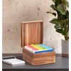 Neando 5x8 Index Card Organizer with Lid – Extra Large