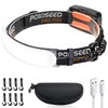 LED Headlamp Rechargeable, Super Bright 1500 Lumens 230° Wide Beam