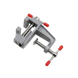 luvilly 1 Pack Mini Table Clamp, Portable Work Vise Small Bench Vise, Craft Repair Tool for Jewelry Making/Electronics Craft/Model Building