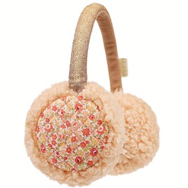 Zeltauto Kids Earmuffs Knit Ear Warmer Winter Warm Plush Ear Muffs for Girls and Boys (Khaki)