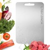 UUYYCLB Titanium Cutting Board - Dishwasher Safe, Double Sided Non-Slip