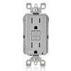 Leviton GFCI Weather-Resistant Outlet, 15 Amp, Self Test, Tamper-Resistant with