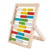 hioseyre Gaaines Abacus Calculation Frame Counting 10-Row 100 Beads Wooden