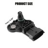 X AUTOHAUX Distributor Absolut Pressure Sensor MAP Sensor 2411528 2410422