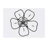 'Forget-Me-Not' Temporary Tattoo - Water Resistant, Skin-Safe, Non-Toxic Transfer (TO00058285)