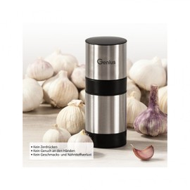 Genius Knoblauchschneider G7 ES, Edelstahl, Silber, 27 x 18 x 5.2 cm