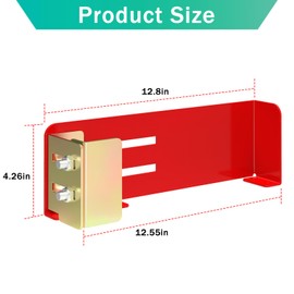 Fengone Mower Wheel Boot Lock for Small Mower Boot Secure on Open Enclosed Trailers or Garage fit Small Mowers Diameters from 8” to 14.5”