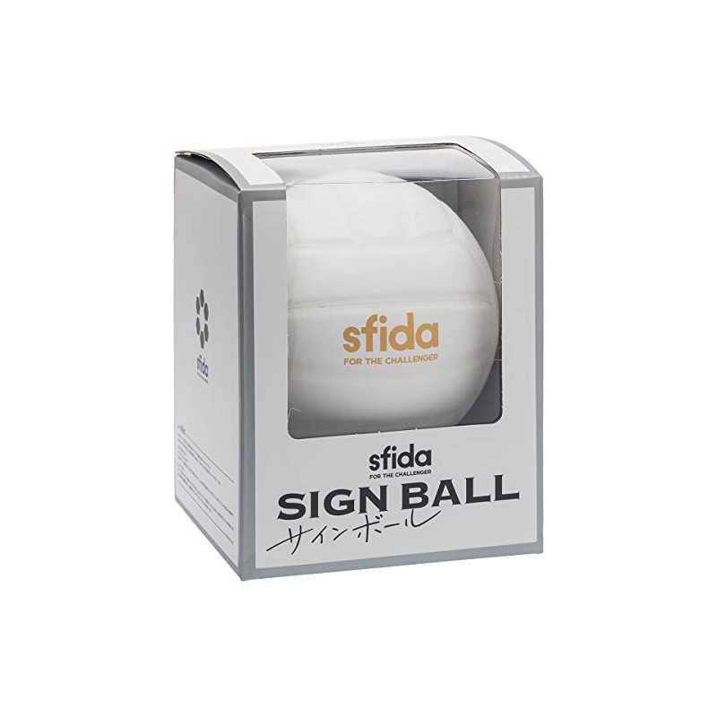 sfida BSF-S-V White No. 1 Ball with Box and Base