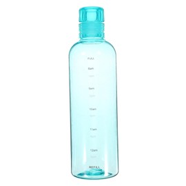 Mipcase Portable Transparent Water Bottle with Scale Reusable Bottle for Gym Camping Outdoor Activities Leakproof Design for Home Office Use