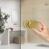 CKB Shower Glass Door Knob, Double Sided Pull Handle for