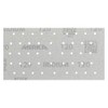 Mirka Iridium Premium Sandpaper 93 x 180 mm Velcro 45-Hole