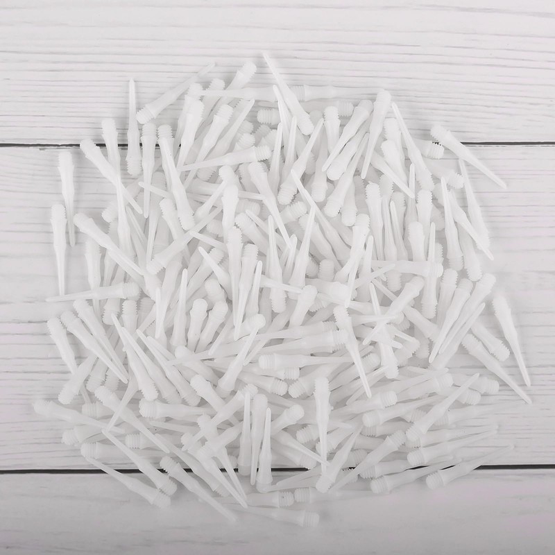 Deetenks Soft Dart Tips 500 Pack 2BA Thread Plastic Soft