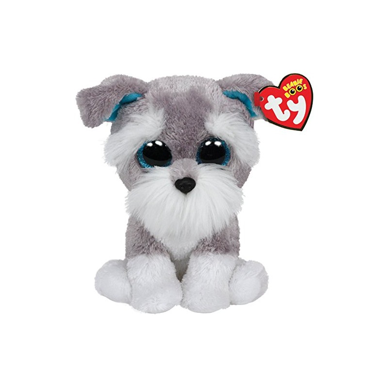TY Beanie Boo Plush - Whiskers the Schnauzer 15cm
