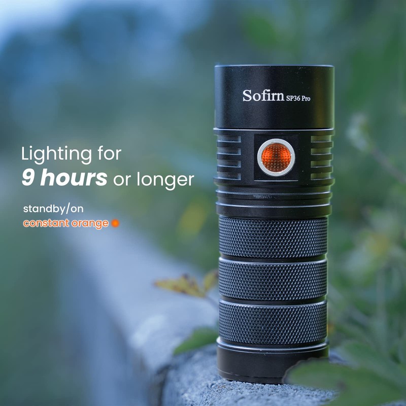 sofirn Flashlight High Lumens, 8000 Lumens Super Bright SP36 Pro
