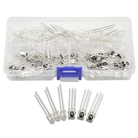BGTXINGI 100pcs 50 Pairs 5mm Infrared Diode LED 940nm IR Emission and Receiver (Three Legs)