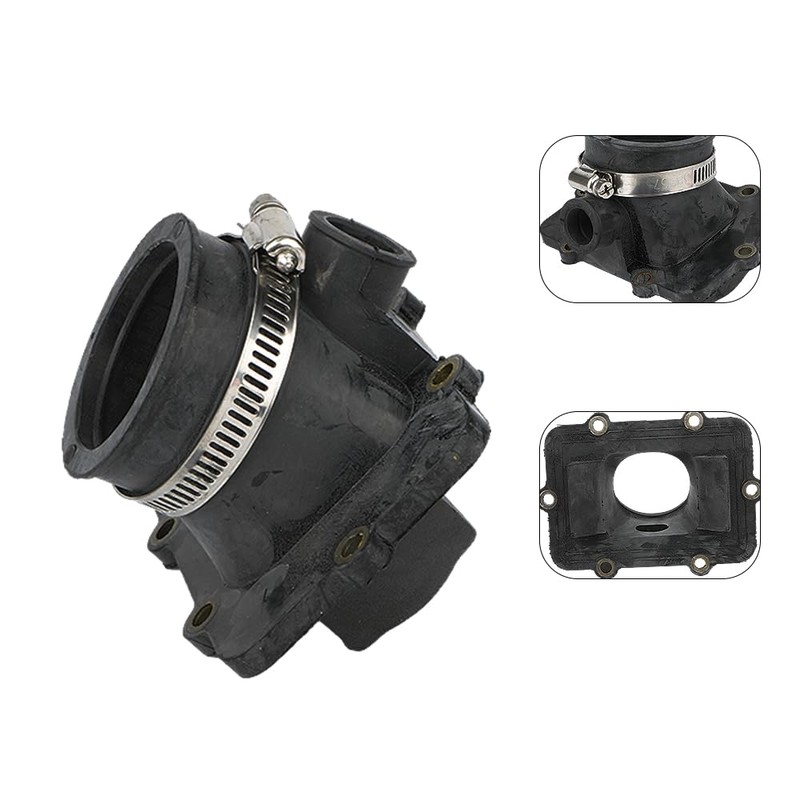 2 Pcs 420867882 Carburetor Intake Manifold Boot Fit for Ski-Doo