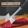 Culinavog Meat Tenderizer Hammer, Spiked Meat Tenderiser, Meat Tenderizer Steak