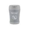 Twistshake A-46-002 Contenedor de alimentos aislado, Cuchara incluida, 350ml Gris