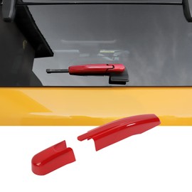 SQQP Rear Windshield Wiper Arm Blade Decoration Cover Fit for Ford Bronco Sport 2021-2024+(Red)