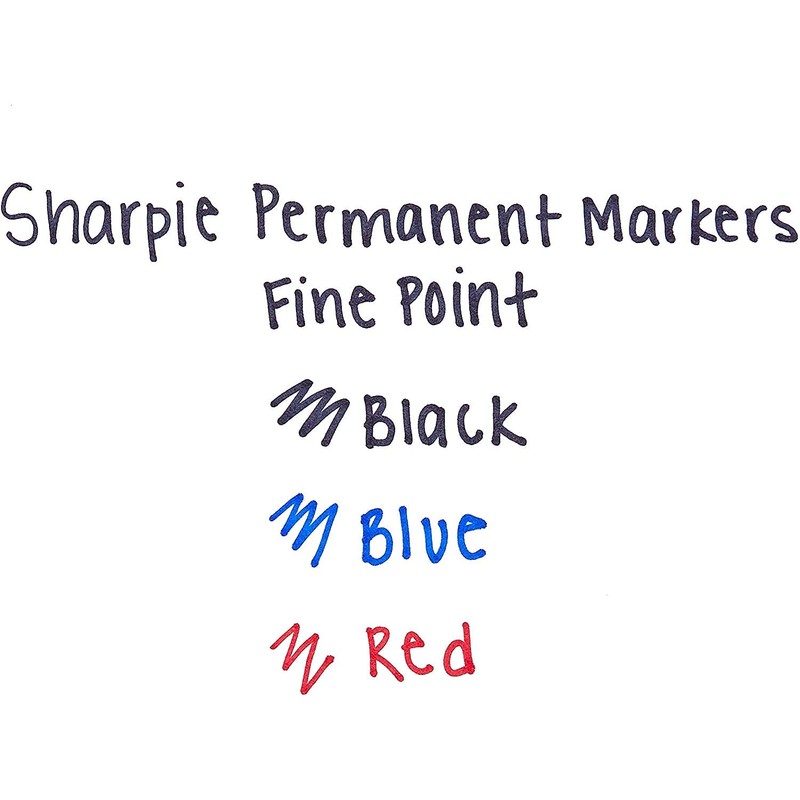 12 x Sharpie Retractable Permanent Markers | Fine Point |