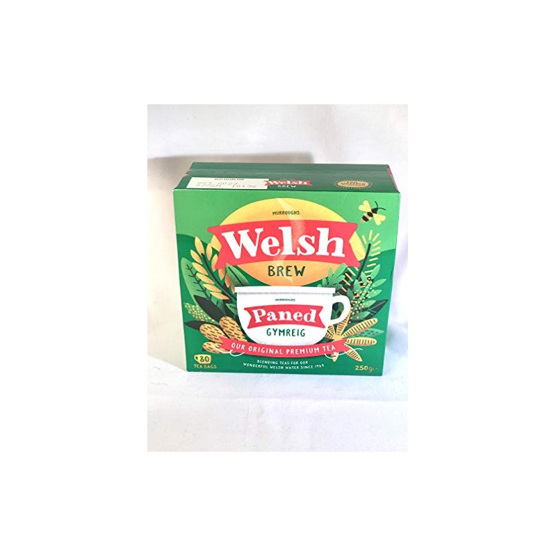 Welsh Brew Tea, Tea Bags, 80-Count Package