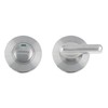 Disabled Bathroom Turn & Release Door Lock Set Satin Stainless