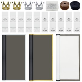 Woohome 106 PCS Flower Wrapping Paper Bouquet Wrapping Paper Sheets Waterproof Floral Wrapping Paper with Diamond Pins Ribbons Wishes Cards, DIY Floral Paper for Flower Shop