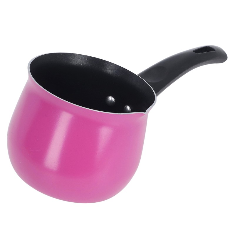 Mini Milk Pot Anti Sticky Single Handle Easy to Clean