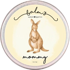 Balm's Mommy - Crema Sólida Natural Hidratación Profunda Manteca Cacao Aceite Oliva Coco Cera Abeja para Piel Reseca Estrías Manos Cuerpo Embarazo Postparto Mujer (45 gr)