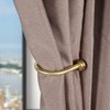 Curtain Holders, 2 Pack Brass Decorative Curtain Holdbacks for Wall