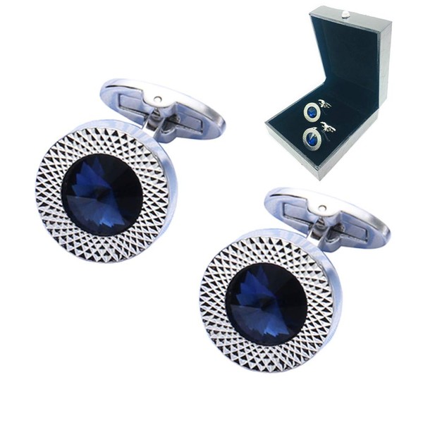 NGE Men's Cufflinks, Stylish, With Case, Cufflinks, Weddings, Luxury, Brand,