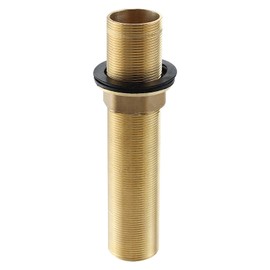 Faucet Fittings Nipple Locknut Kit Extension Threaded Pipe Longer Mounting Shank Single Hole 5.9inch length