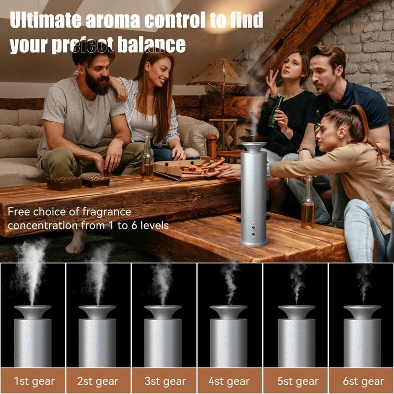 Waterless Diffuser Machine Scent Air Machine Covers 1800 Sq Ft