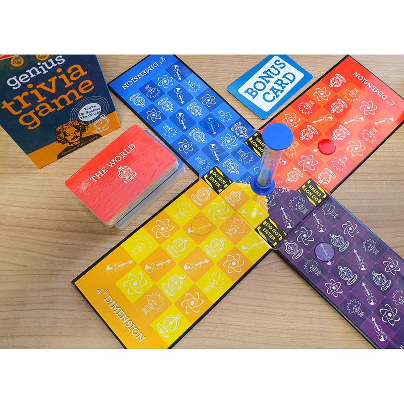 The Lagoon Group 6625 Einstein² Genius Trivia Game, Multi