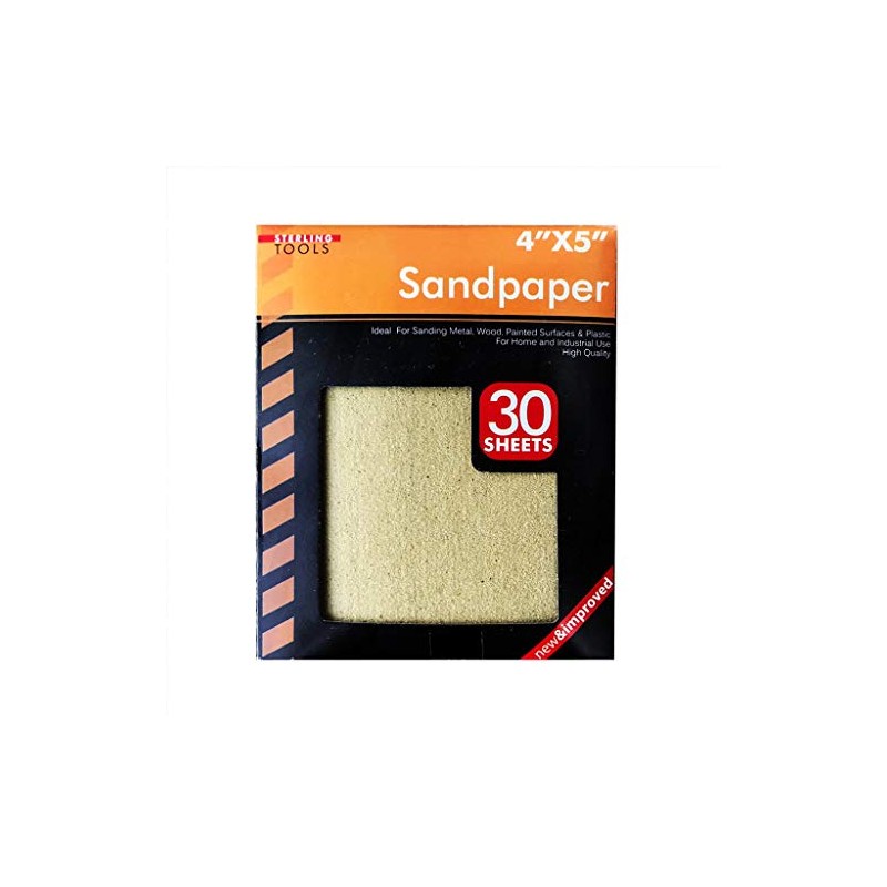 Sterling Tools Sandpaper Value Packs, 60, 100 & 150 Grit