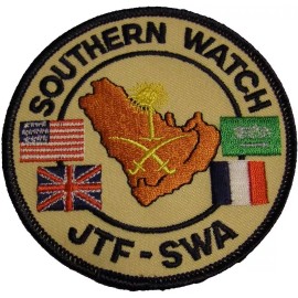 EC Operation Southern Watch Iraq JTF-SWA Veteran Patch - Veteran Owned Business