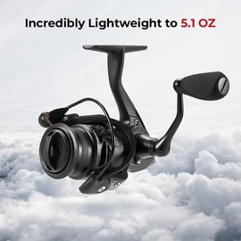 Piscifun® Carbon X Spinning Reel The Best Light Spinning Fishing Reel - Colour: 1000