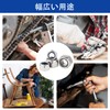 Aicosineg Hex Lock Nuts Nylon Lock Nuts M6 Nuts 50pcs