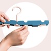 Percha de Ropa de Viaje, Percha Plegable de Plástico de