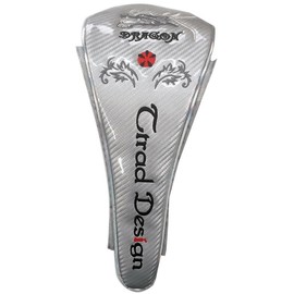 sadhc521D Golf Driver Dragon Dragon Headcover (Silver)
