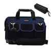 GOLDSKYUS 15IN Tool Bag, Waterproof Wide Mouth Tool Bag, Open
