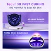 UV LED Nail Lamp, Gugusure Upgrade 180W Nail Dryer for