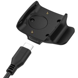 Disscool Compatible with Garmin BarkLimiter Deluxe/Delta Deluxe Replacement USB Type C Dog Training Shock Collar Charger Cable Charging Cord(Black)