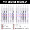 White Paint Pens Permanent Paint Markers - 12 Pack Oil