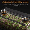 Patigrow 80-Cell Self-Watering Seed Starter Tray with Grow Light, Seed