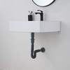 GORDEE Bathroom Sink Stopper Vertical Straight Bottle Trap Complete Set