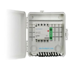 ELECTRODEPOT 4 Pole Lighting Contactor NO 40A, 110/120V coil, Enclosure, 50A, 30A, Box NEMA4