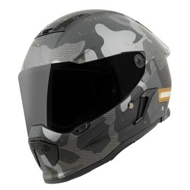 Bogotto Rapto Camo Helmet, Matte Black / Grey, S